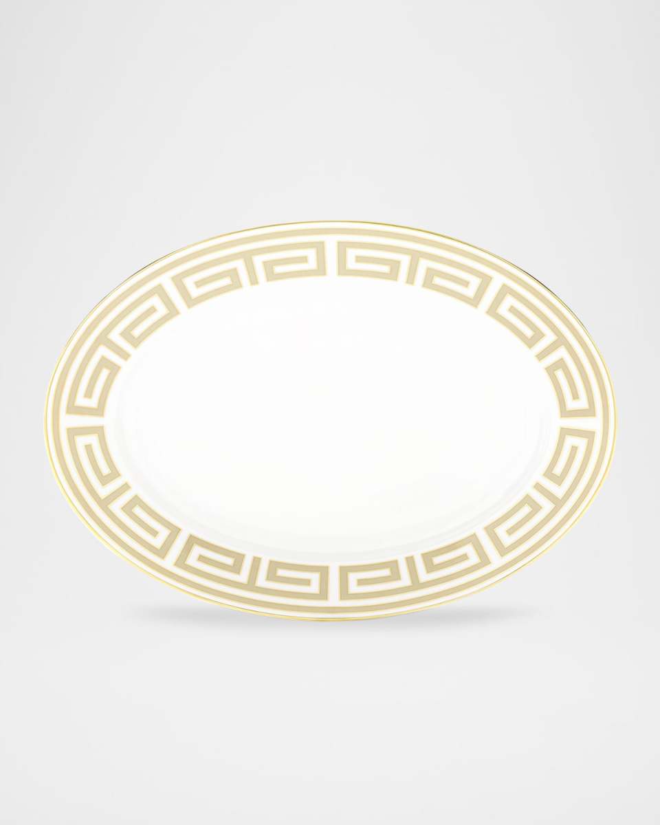 Labirinto Cachemire Oval Flat Platter